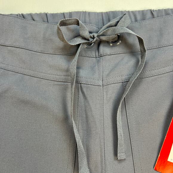 Barco Grey’s Anatomy 3 Pocket Cargo Straight Leg Scrub Pants Graphite Size XXS - Picture 8 of 14